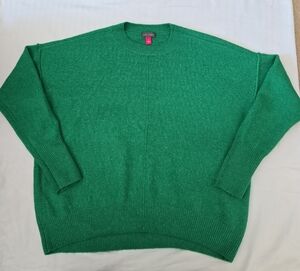 Vince Camuto Emerald Green Crewneck Sweater